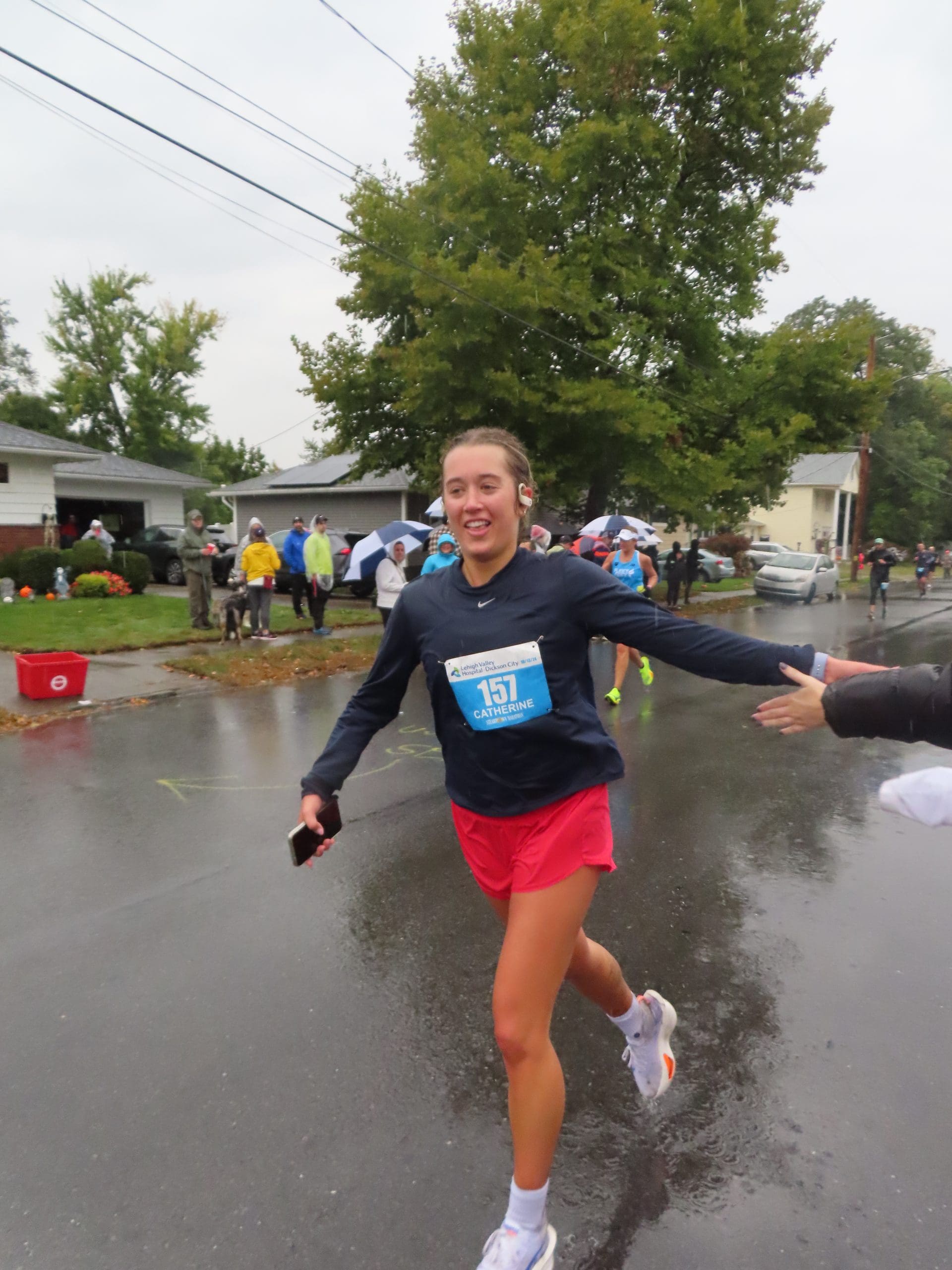 Catie is running the NYC Marathon